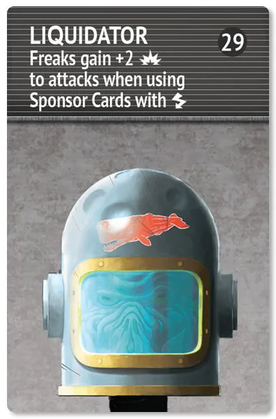 Space Freaks: Liquidator – The 29th Head Promo Card