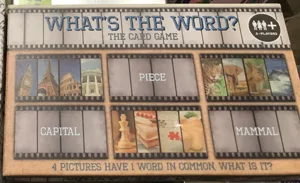 What's the Word?: The Card Game box cover