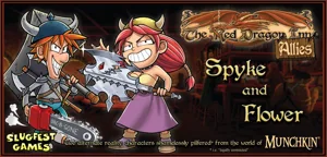 The Red Dragon Inn: Allies – Spyke and Flower box cover