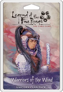 Legend of the Five Rings: The Card Game – Warriors of the Wind: Unicorn Clan Pack box cover