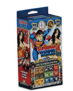 DC Comics Dice Masters: Superman and Wonder Woman Starter Set box cover