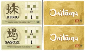 Onitama: Kumo and Sasori Promo Cards box cover