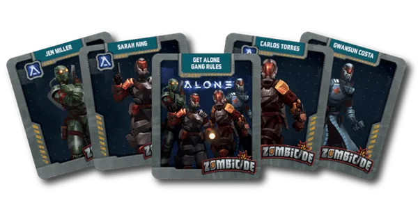 Zombicide: Invader – Alone Crossover Set