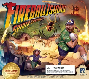 Fireball Island: The Curse of Vul-Kar – Spider Springs box cover