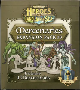 Heroes of Land, Air & Sea: Mercenaries Expansion Pack #3 box cover