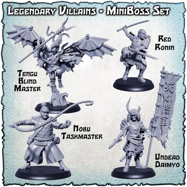 Shadows of Brimstone: Legendary Villains Deluxe Enemy Pack