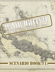 Warfighter: WWII Pacific Combat Card Game – Scenario Book #1 box cover