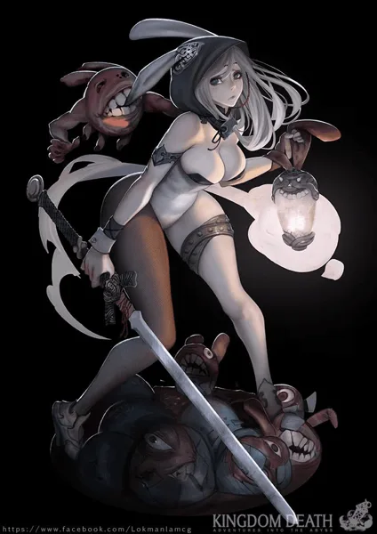 Kingdom Death: Monster – Gibbering Haremite Promo Card