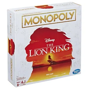 Monopoly: The Lion King Edition box cover