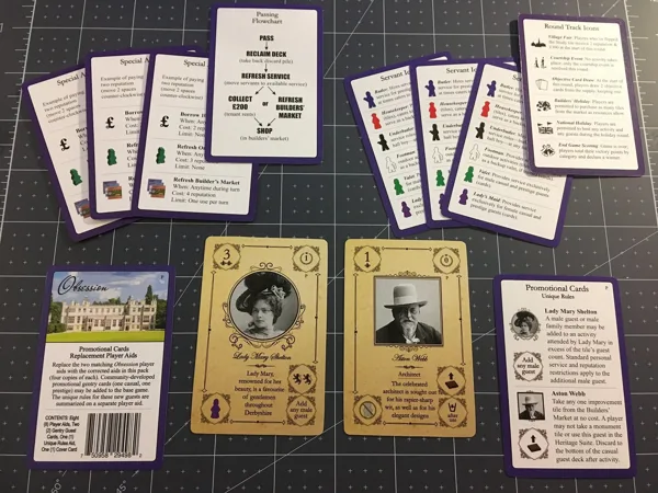 Obsession: Promotional Cards