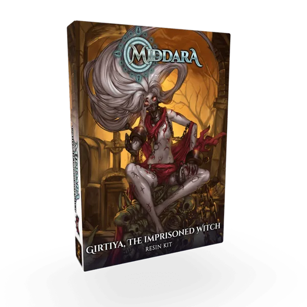 Middara: Girtiya, The Imprisoned Witch Resin Kit
