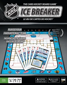 NHL Ice Breaker: The Card Hockey Board Game box cover