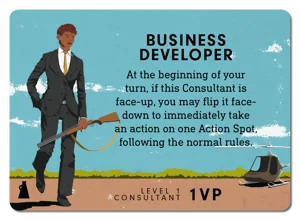 New Corp Order: Consultant – Business Developer box cover