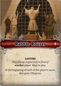 Mistborn: House War – Rabble Rouser Promo Card box cover