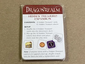 Dragonrealm: Hidden Treasure! Expansion box cover