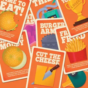 Burger Battle: Battle Card Expansion Pack box cover