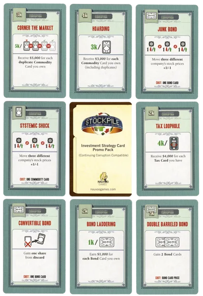 Stockpile: Investment Strategy Card Promo Pack