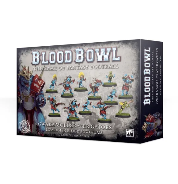 Blood Bowl (2016 Edition): Gwaka'moli Crater Gators – Lizardmen Blood Bowl Team