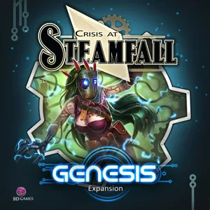 Crisis at Steamfall: Genesis box cover