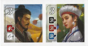Splendor: Dice Con 2019 Promo Tiles – Zhang Qian and Xiang Fei box cover