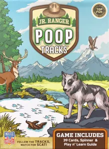 Poop tracks box cover