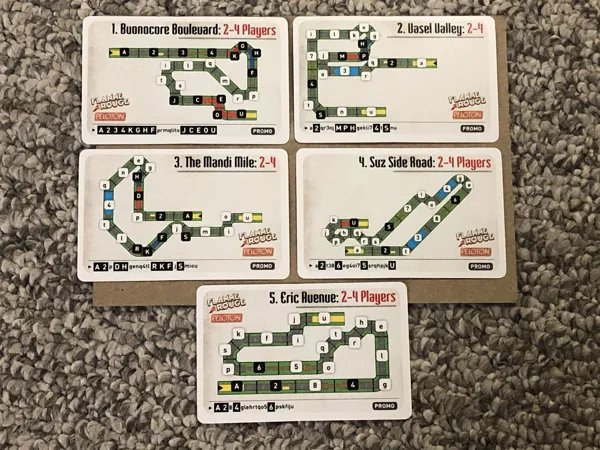 Flamme Rouge: Dice Tower Stage Cards Promo Pack