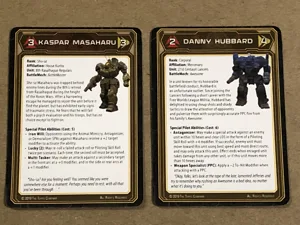 BattleTech: A Game of Armored Combat – New Pilot Cards box cover