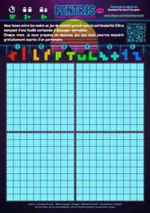 Pentris box cover
