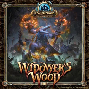 Widower's Wood: An Iron Kingdoms Adventure Board Game box cover