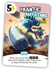 King of Tokyo: Frantic Mutations Promo Card box cover