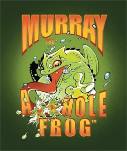 Murray the A**hole Frog box cover