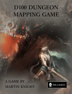 D100 Dungeon: Mapping Game box cover