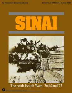 Sinai: The Arab-Israeli Wars – '56, '67 and '73 box cover