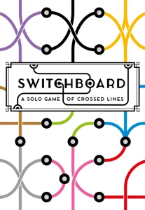 Switchboard: A solo game of crossed lines box cover