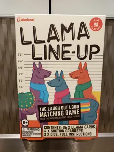 Llama Line-Up box cover