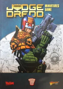 Judge Dredd Miniatures Game: Rulebook box cover