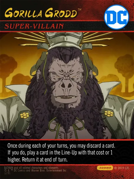DC Deck-Building Game: Gorilla Grodd