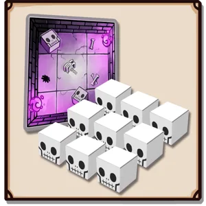 Dungeon Drop: Skeleton Skulls Mini-Expansion box cover