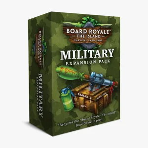 Board Royale: The Island – Military Expansion Pack box cover