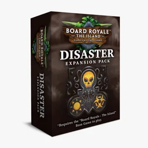Board Royale: The Island – Disasters Expansion Pack box cover