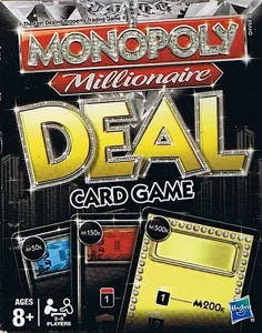 Monopoly Millionaire Deal Card Game box cover