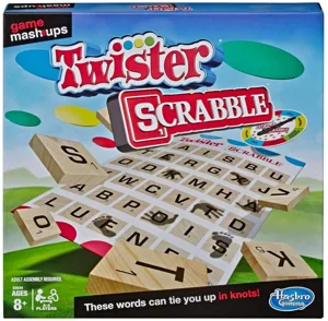 Twister Scrabble box cover