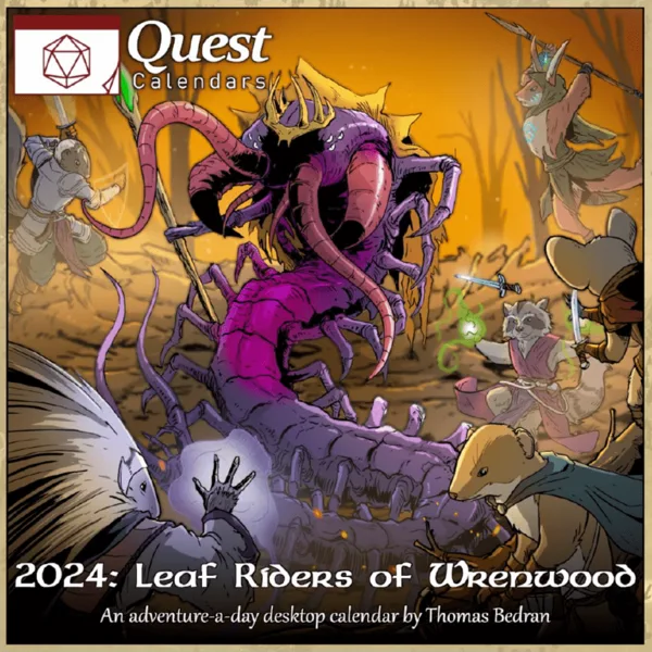 Quest Calendar: Leaf Riders of Wrenwood