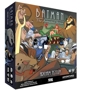 Batman: The Animated Series Adventures – Arkham Asylum Expansion box cover