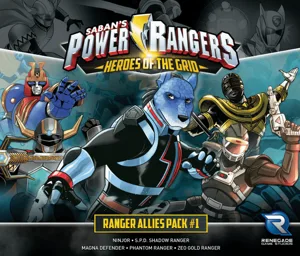 Power Rangers: Heroes of the Grid – Ranger Allies Pack #1 box cover