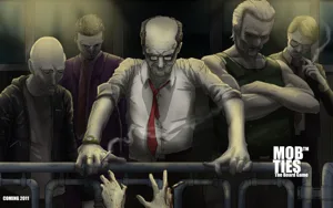 Mob Ties: The Board Game box cover