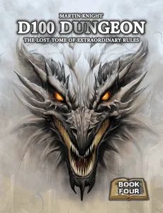 D100 Dungeon: The Lost Tome of Extraordinary Rules box cover