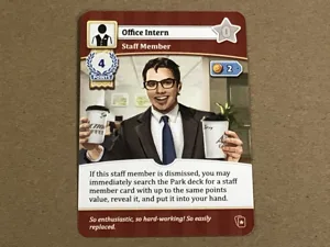 Unfair: Office Intern Promo Card box cover