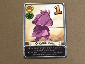 Battlegoats: Origami Goat Promo Card box cover
