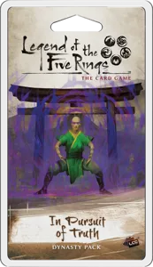 Legend of the Five Rings: The Card Game – In Pursuit of Truth box cover